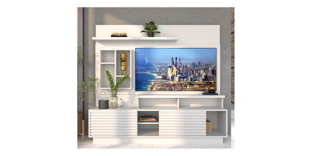 MODERN TV CABINET DIVIDER GOOD FOR 75 INCH TV