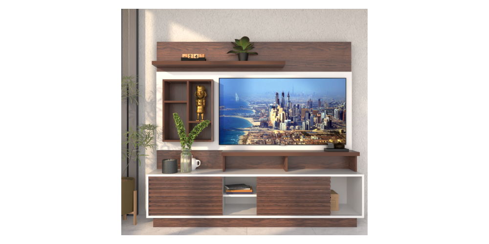 MODERN TV CABINET DIVIDER GOOD FOR 75 INCH TV