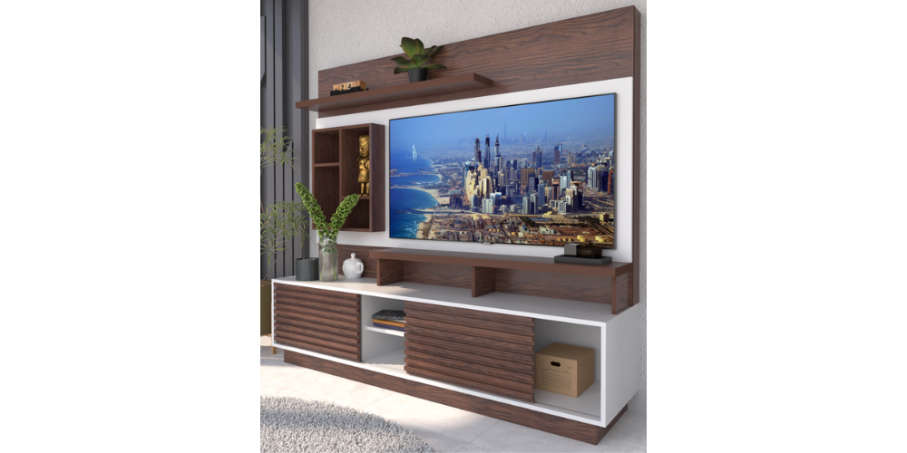 MODERN TV CABINET DIVIDER GOOD FOR 75 INCH TV