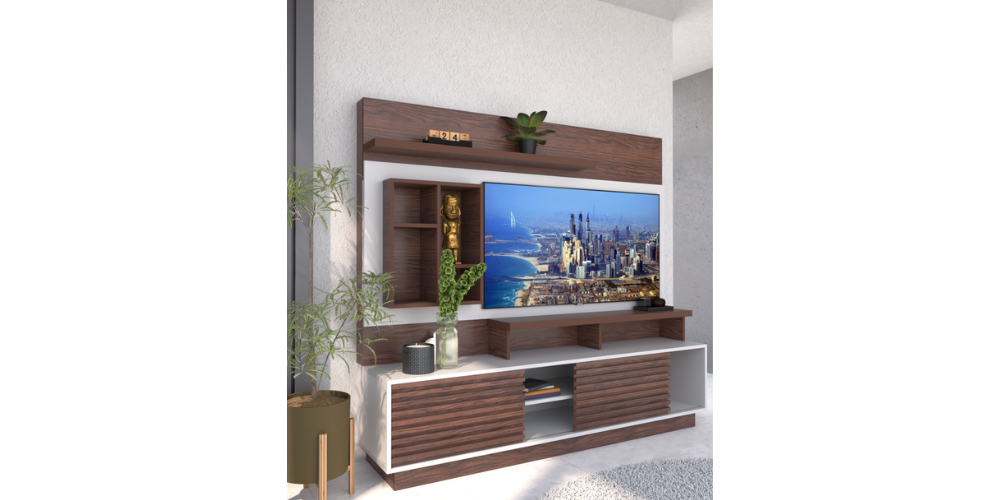 MODERN TV CABINET DIVIDER GOOD FOR 75 INCH TV