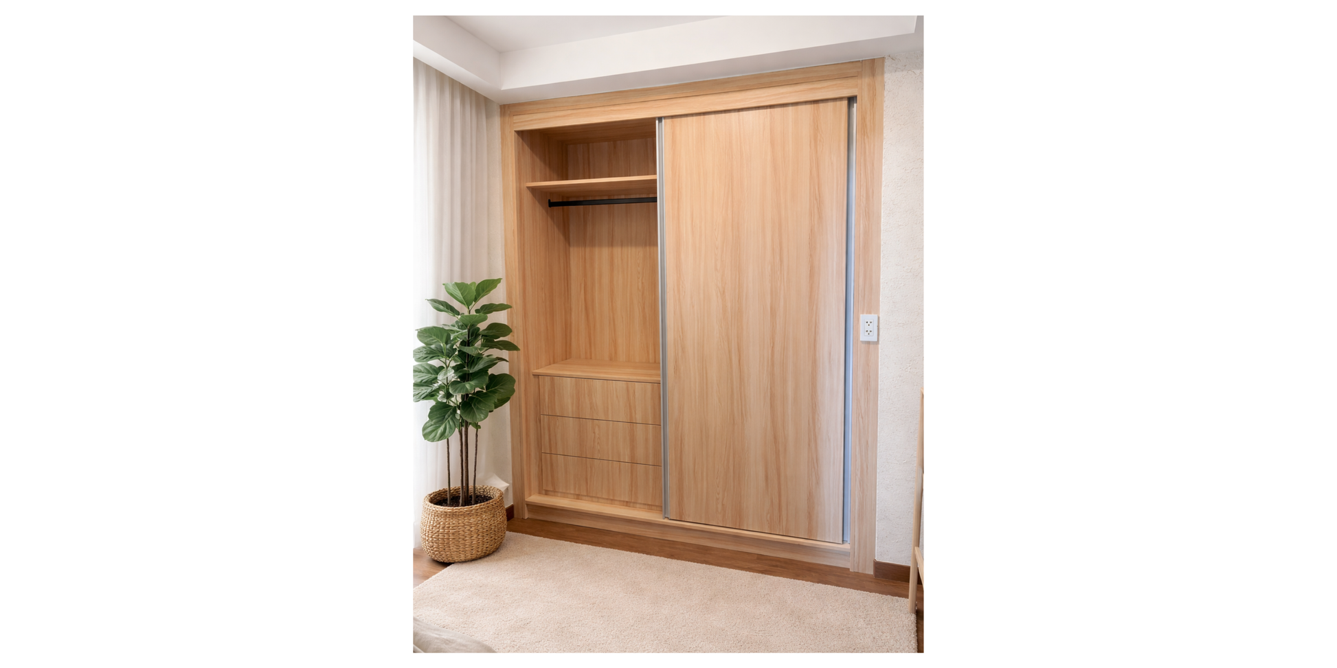 Bedroom Sliding Door Cabinet - Where Storage Meets Everyday Comfort