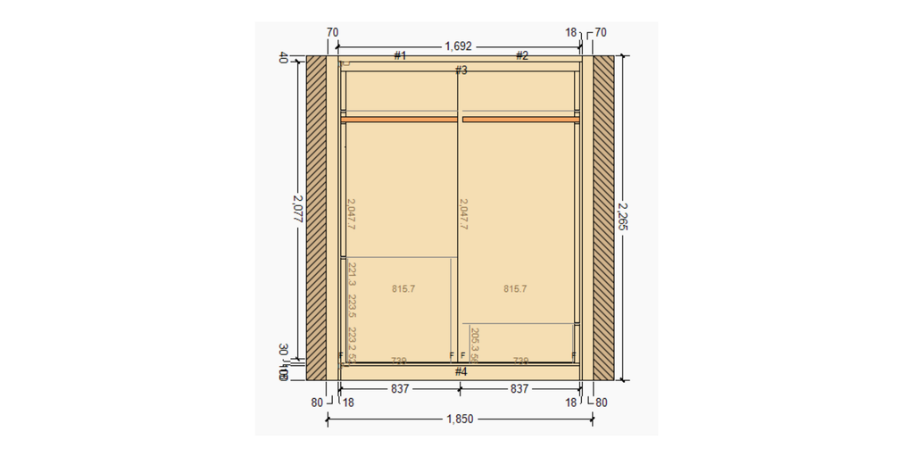 Bedroom Sliding Door Cabinet - Where Storage Meets Everyday Comfort