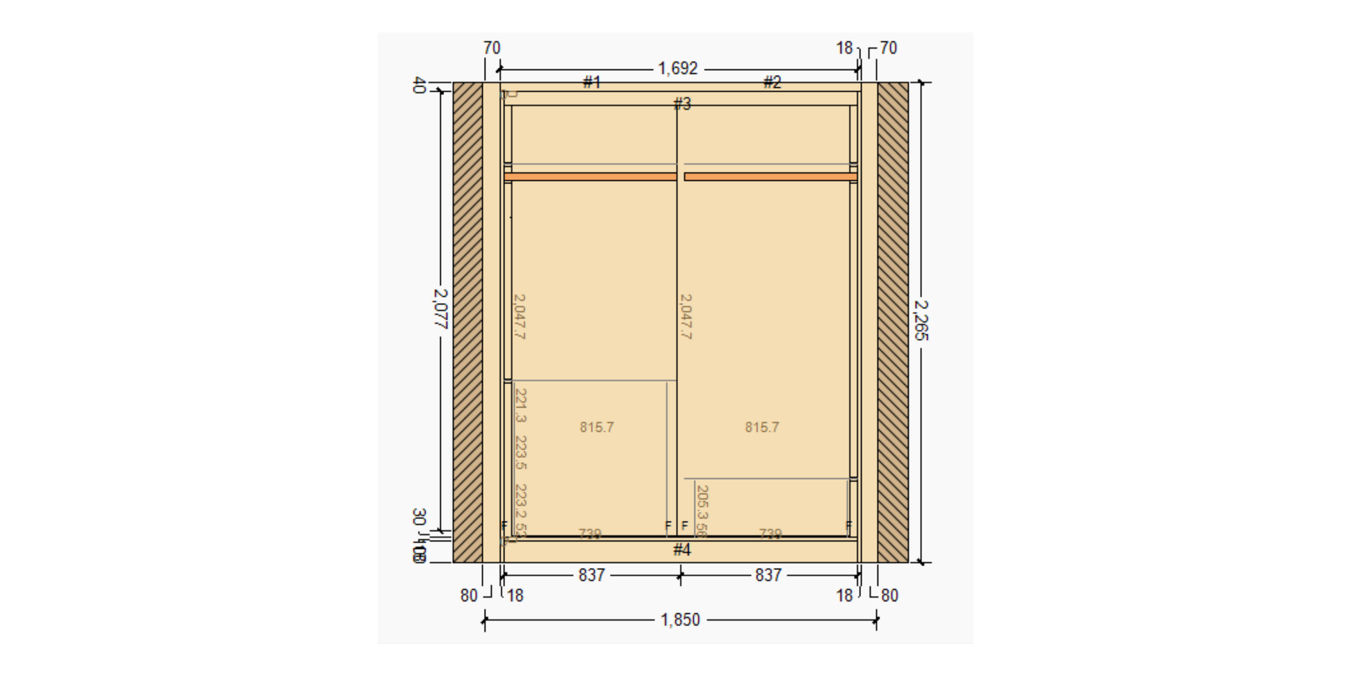 Bedroom Sliding Door Cabinet - Where Storage Meets Everyday Comfort