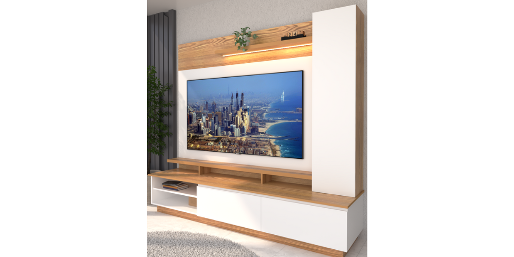 MODERN TV CABINET DIVIDER GOOD FOR 75 INCH TV