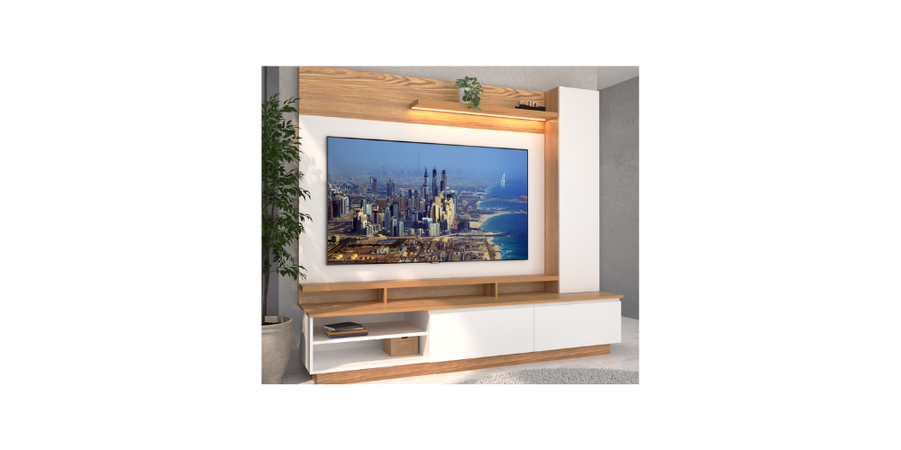 MODERN TV CABINET DIVIDER GOOD FOR 75 INCH TV