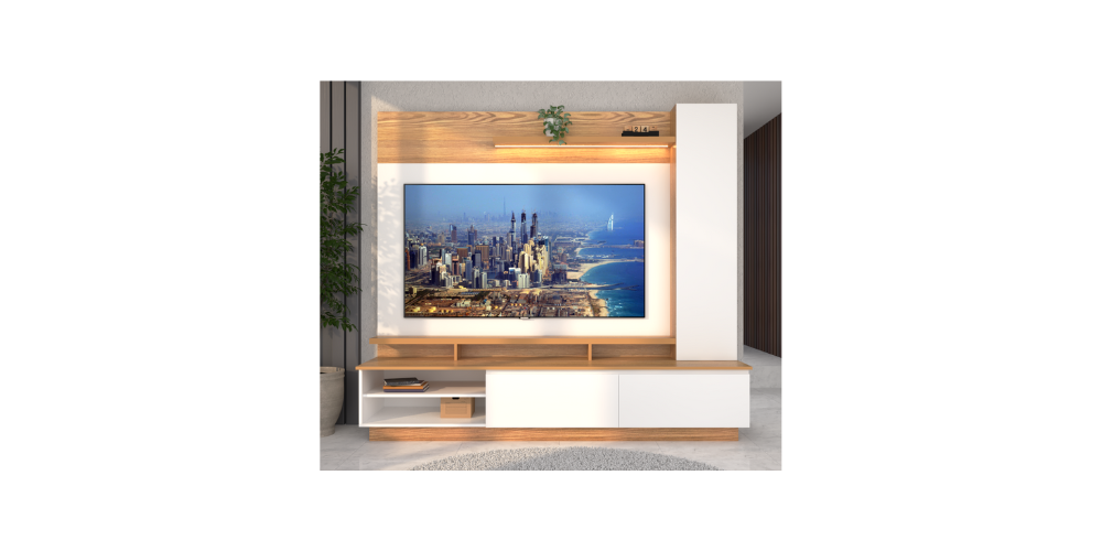 MODERN TV CABINET DIVIDER GOOD FOR 75 INCH TV