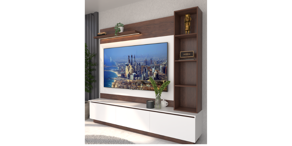 MODERN TV CABINET DIVIDER GOOD FOR 75 INCH TV