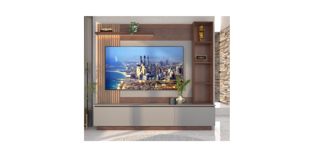 MODERN TV CABINET DIVIDER GOOD FOR 75 INCH TV