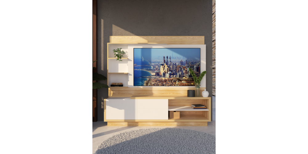 MODERN TV CABINET DIVIDER GOOD FOR 75 INCH TV