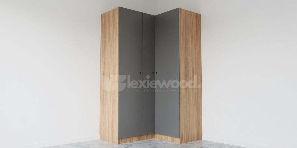 LEX BEDROOM L-SHAPED CABINET