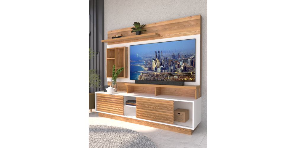 MODERN TV CABINET DIVIDER GOOD FOR 75 INCH TV