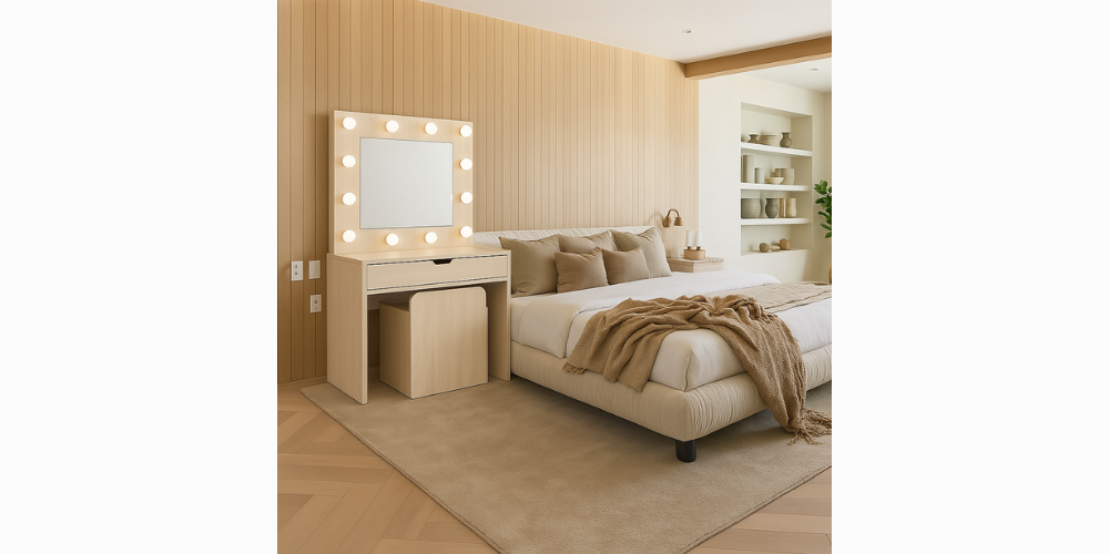 LEX White Vanity Dresser (3 Days Pre Order)