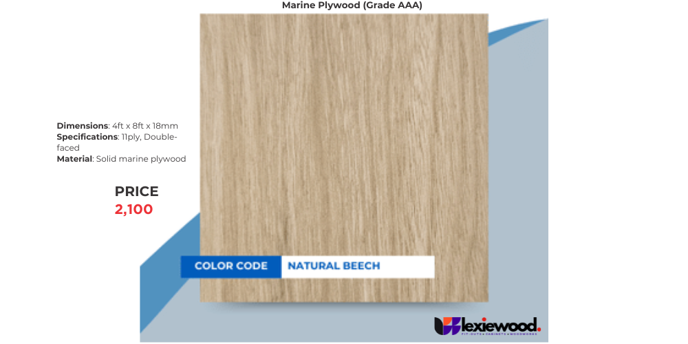 Laminated Marine 11 Ply 18mm Grade AAA