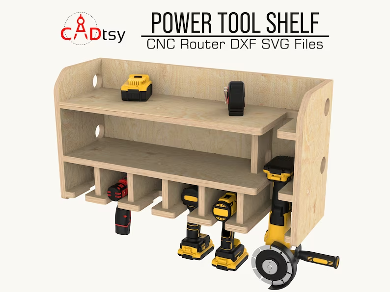 POWER TOOLS SHELF