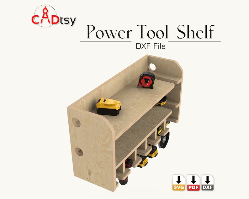 POWER TOOLS SHELF