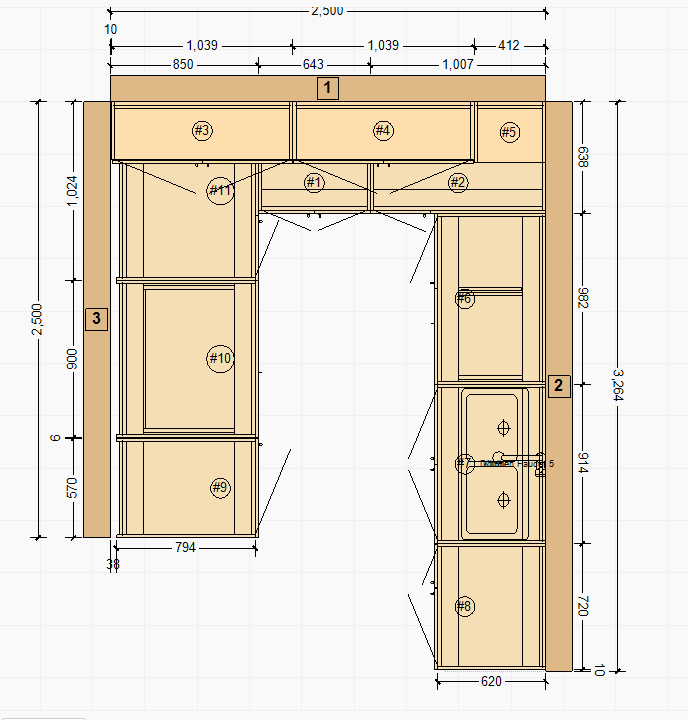 Kitchen Cabinet