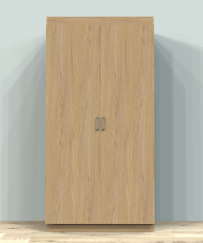 Lexie Wood 2 Door Wardrobe (5 Days Pre Order)