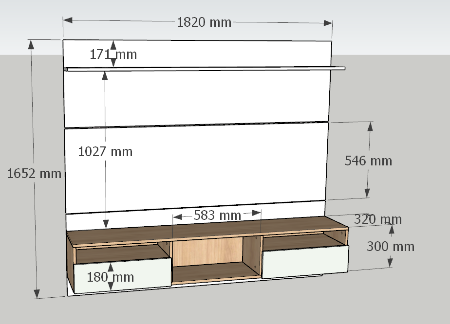 TV Console 3