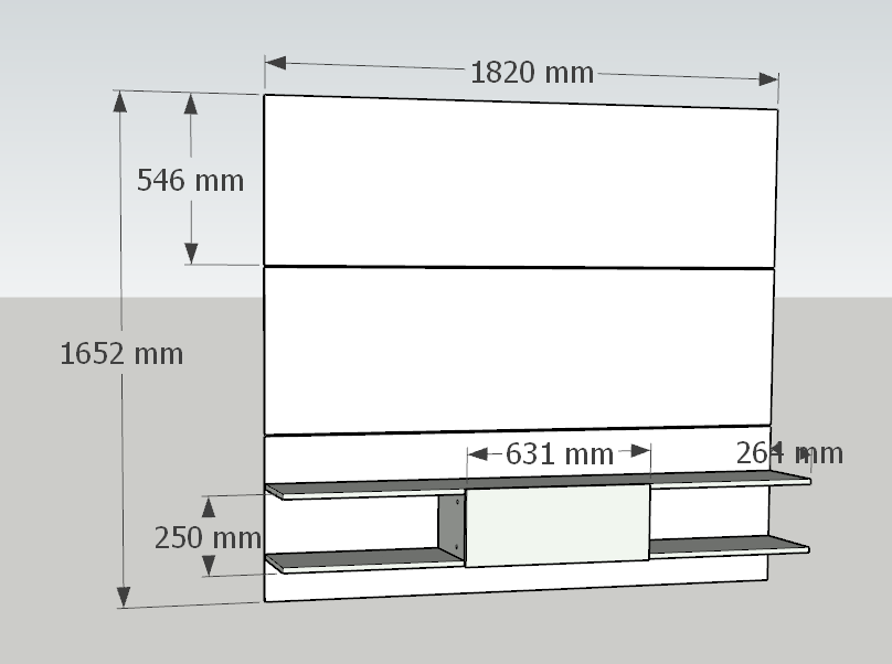 TV Console 1