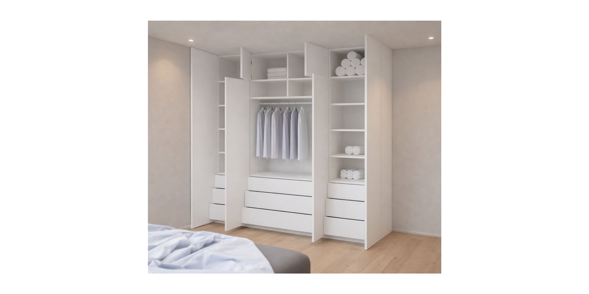 LEX Master Wardrobe Cabinet (Pre Order 5 Days)