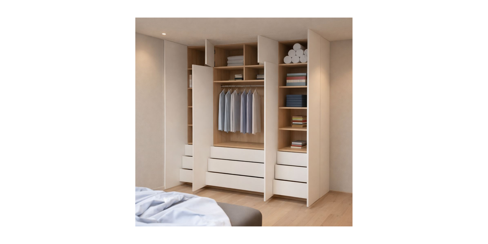 LEX Master Wardrobe Cabinet (Pre Order 5 Days)