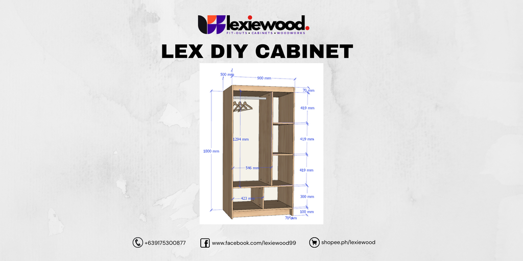 LEX DIY "LEGO" CABINET