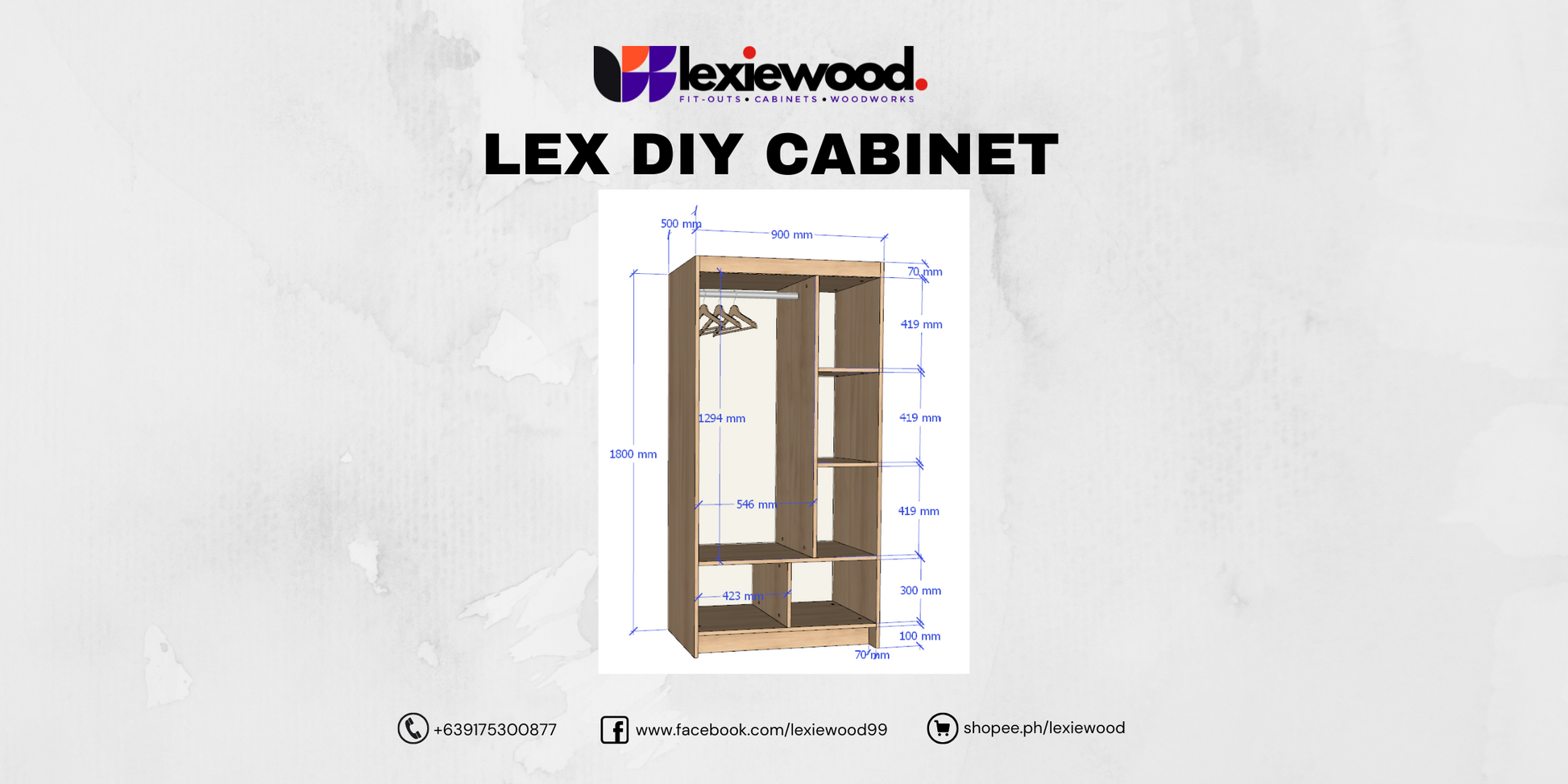 LEX DIY "LEGO" CABINET
