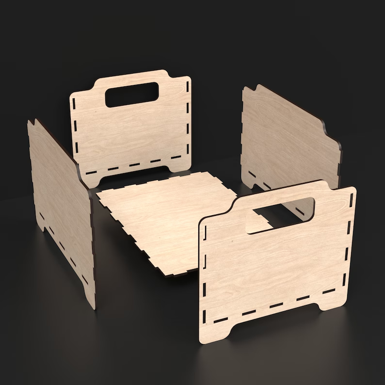 STACKABLE STORAGE CRATE